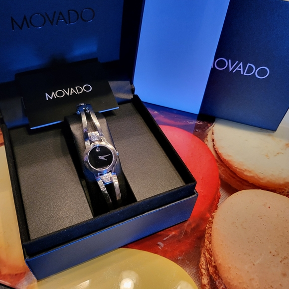 Movado Amorosa 18 Diamonds Bracelet Watch main image 6